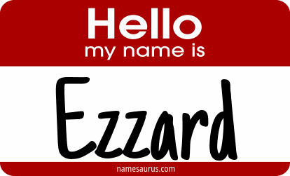 Hello my name is Ezzard png download
