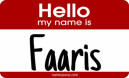 Hello my name is Faaris png download