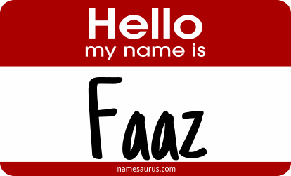 Hello my name is Faaz png download