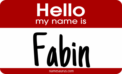Hello my name is Fabin png download