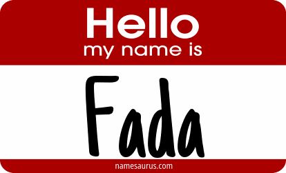 Hello my name is Fada png download