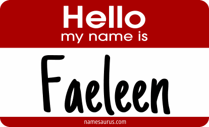 Hello my name is Faeleen png download
