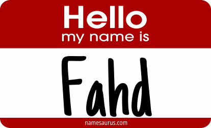 Hello my name is Fahd png download