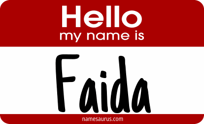 Hello my name is Faida png download