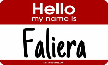Hello my name is Faliera png download