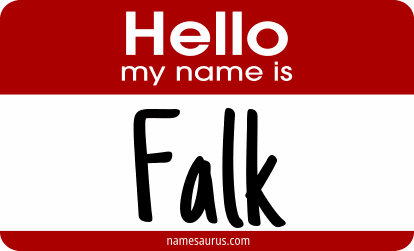 Hello my name is Falk png download