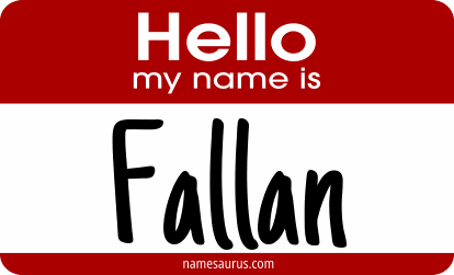 Hello my name is Fallan png download