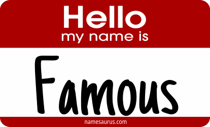 Hello my name is Famous png download