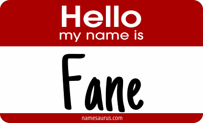 Hello my name is Fane png download