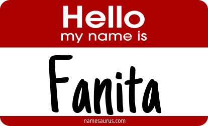 Hello my name is Fanita png download