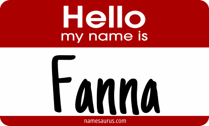 Hello my name is Fanna png download