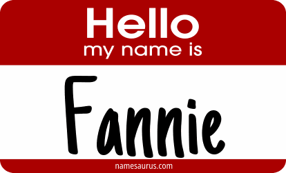 Hello my name is Fannie png download