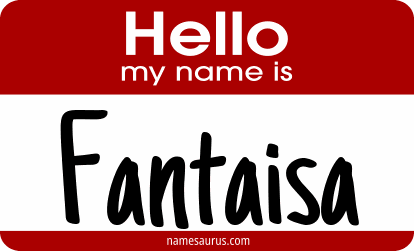 Hello my name is Fantaisa png download