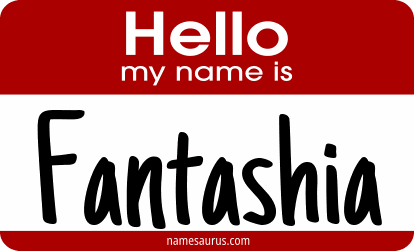 Hello my name is Fantashia png download