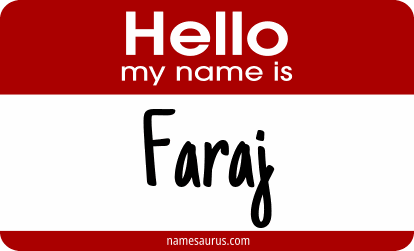 Hello my name is Faraj png download