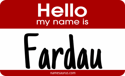 Hello my name is Fardau png download