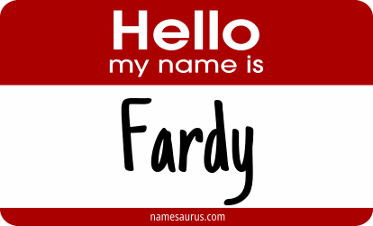 Hello my name is Fardy png download
