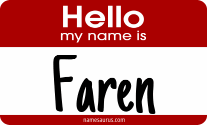 Hello my name is Faren png download