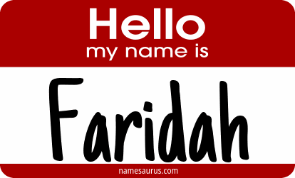 Hello my name is Faridah png download