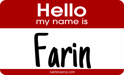 Hello my name is Farin png download