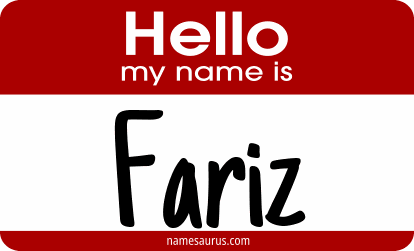 Hello my name is Fariz png download