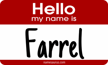 Hello my name is Farrel png download