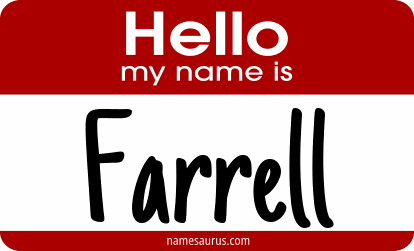Hello my name is Farrell png download