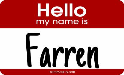 Hello my name is Farren png download