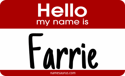 Hello my name is Farrie png download