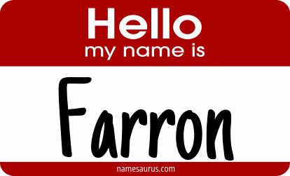 Hello my name is Farron png download