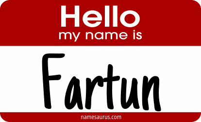 Hello my name is Fartun png download