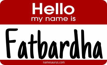 Hello my name is Fatbardha png download