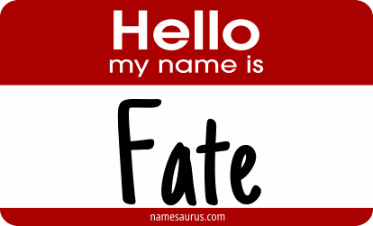 Hello my name is Fate png download