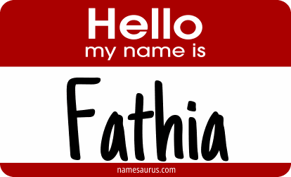 Hello my name is Fathia png download