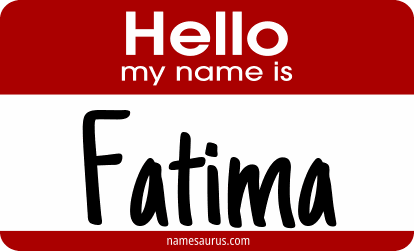 Hello my name is Fatima png download