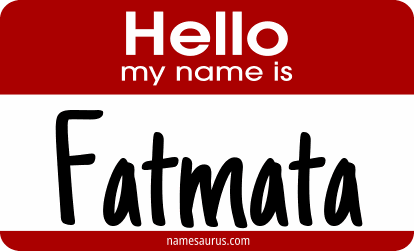 Hello my name is Fatmata png download