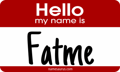 Hello my name is Fatme png download