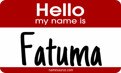 Hello my name is Fatuma png download