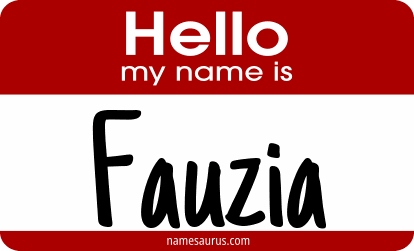 Hello my name is Fauzia png download