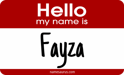 Hello my name is Fayza png download
