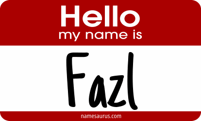 Hello my name is Fazl png download
