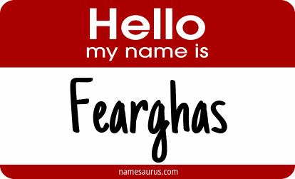 Hello my name is Fearghas png download