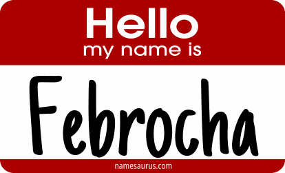 Hello my name is Febrocha png download