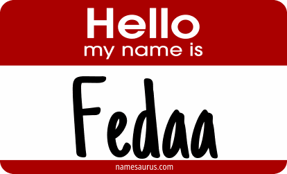 Hello my name is Fedaa png download