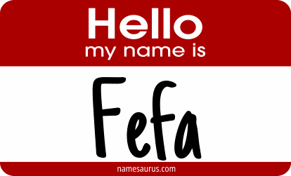 Hello my name is Fefa png download