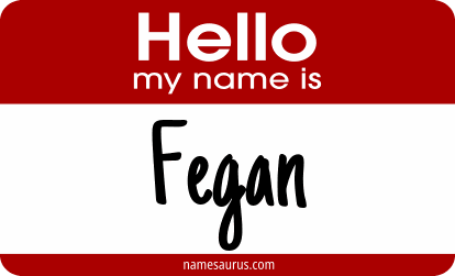 Hello my name is Fegan png download