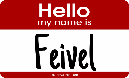 Hello my name is Feivel png download