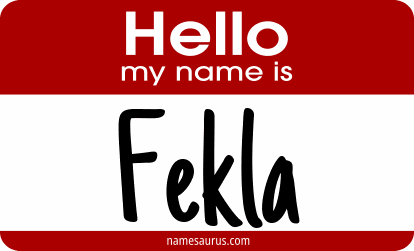 Hello my name is Fekla png download