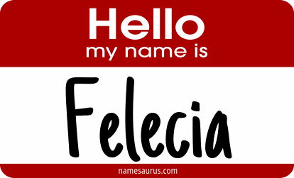 Hello my name is Felecia png download