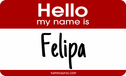 Hello my name is Felipa png download